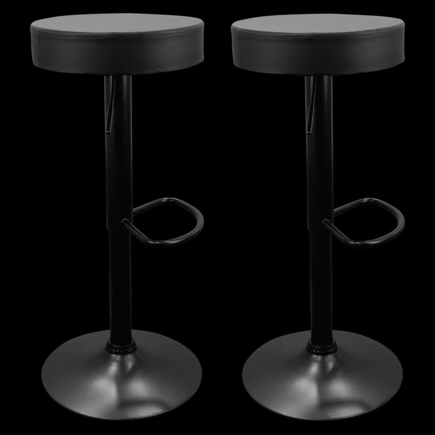 Everfurn Kuala Barstool - 2 Pack, Swivel, Height Adjustable 4