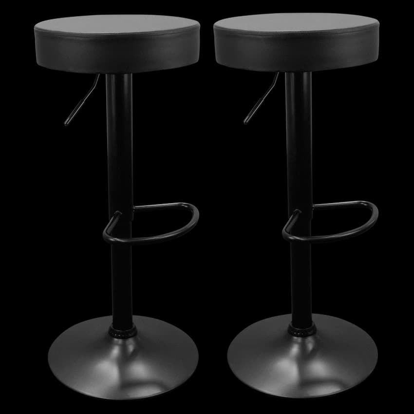 Everfurn Kuala Barstool - 2 Pack, Swivel, Height Adjustable 5