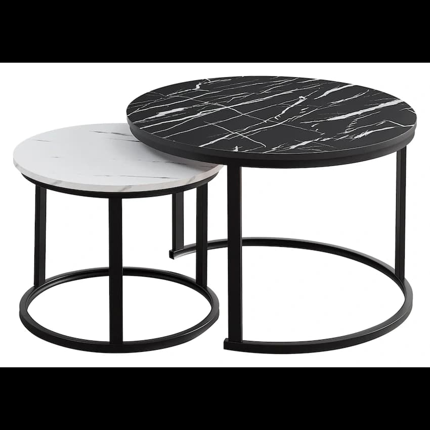 Indus Nesting Coffee Table Ying Yang 2