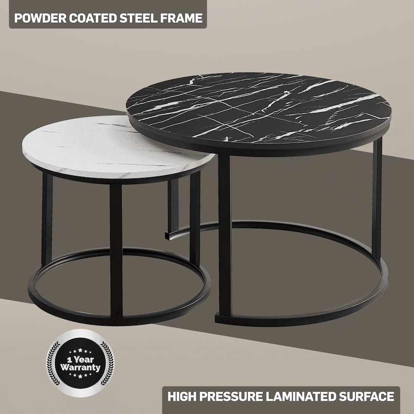 Indus Nesting Coffee Table Ying Yang 5