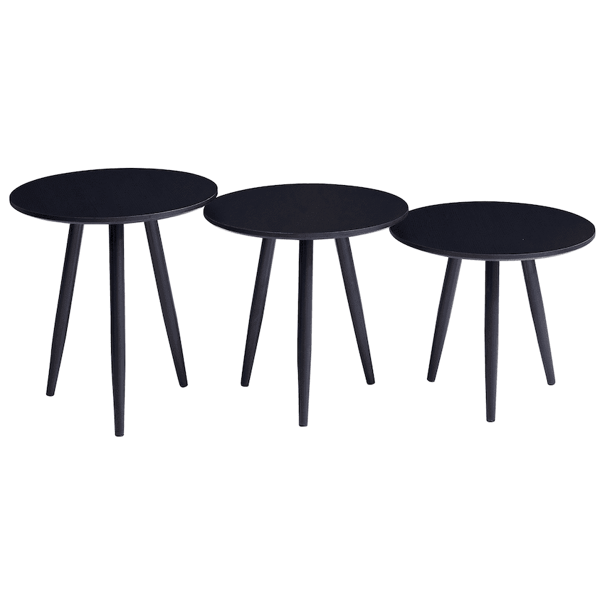 Everfurn Wooden Finish 3 - Piece Monaco Coffee Table 4