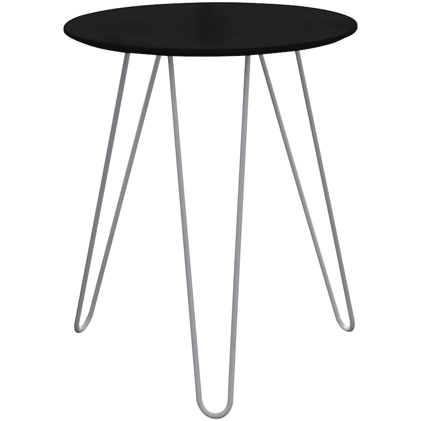 Everfurn Juniper Coffee Table - Black and White Frame