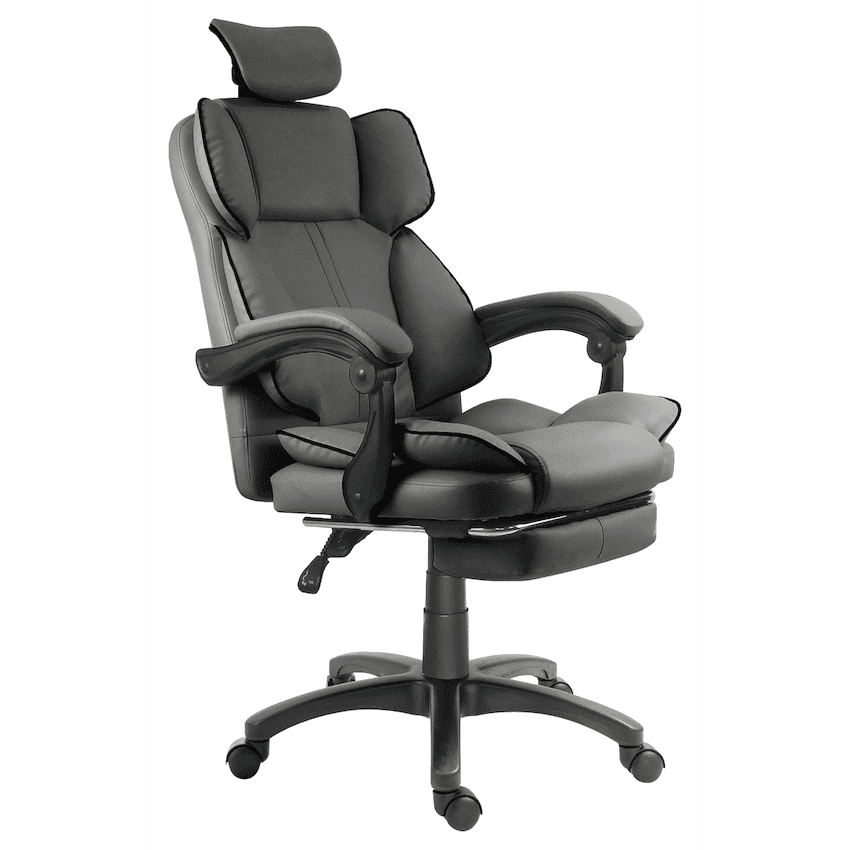 Everfurn Emperor High Back Chair - Grey