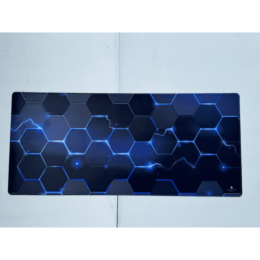 Everfurn Premium Geometric Large Desk Mat - Non-Slip - Polyester 5