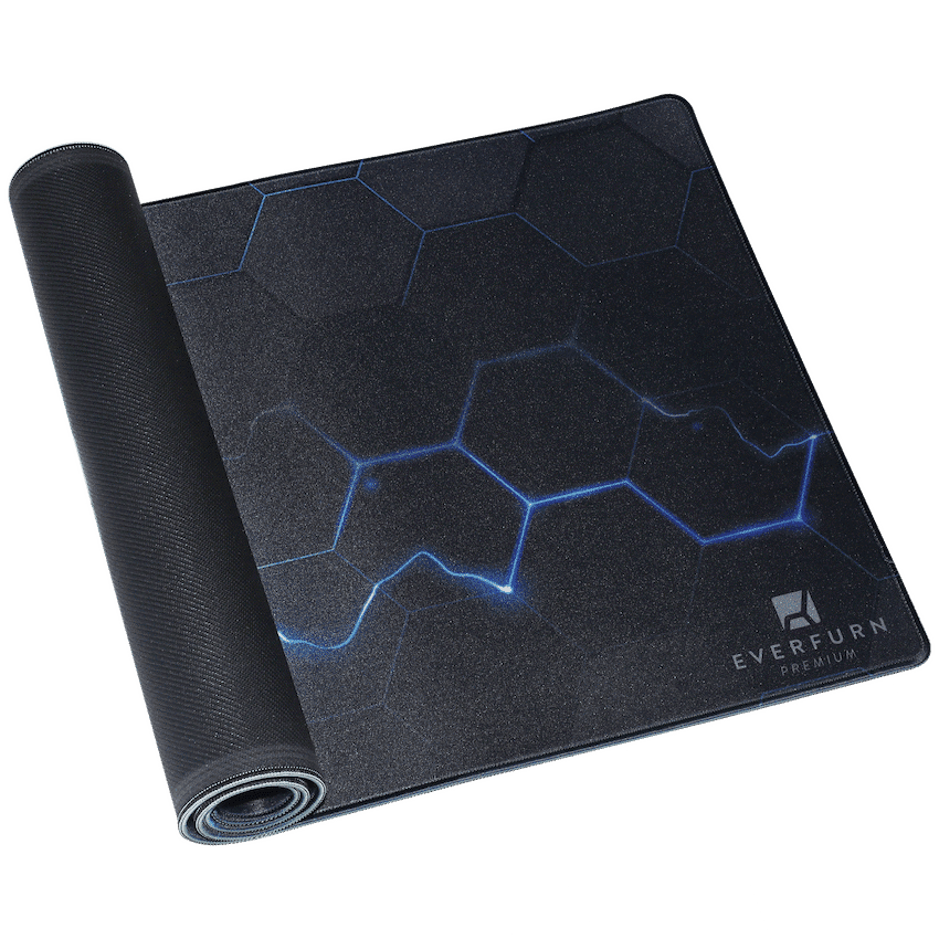 Everfurn Premium Geometric Large Desk Mat - Non-Slip - Polyester 3