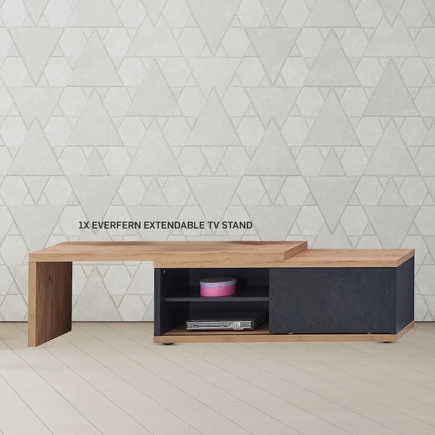 Everfurn Extendable TV Stand 2