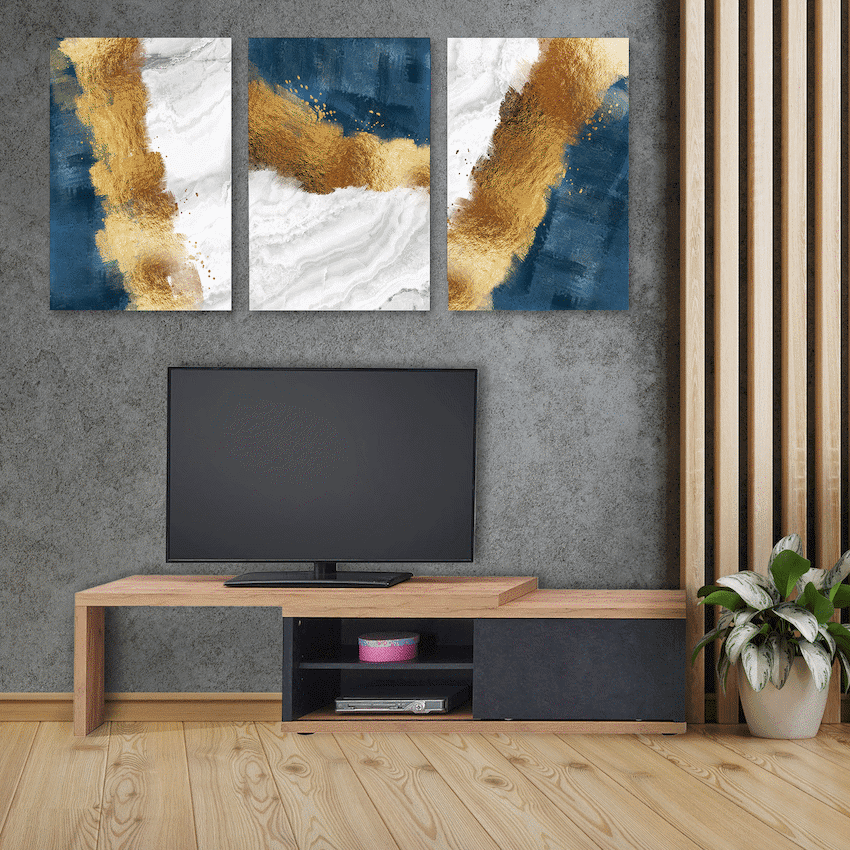 Everfurn Extendable TV Stand 5