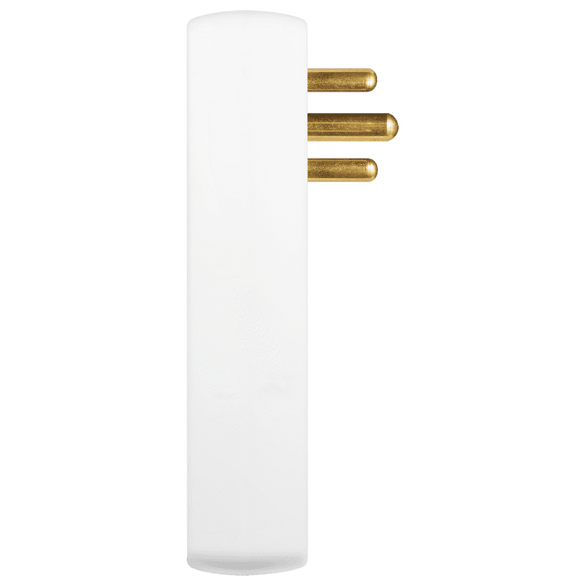 Ellies 4-Way Schuko Adaptor - White 3