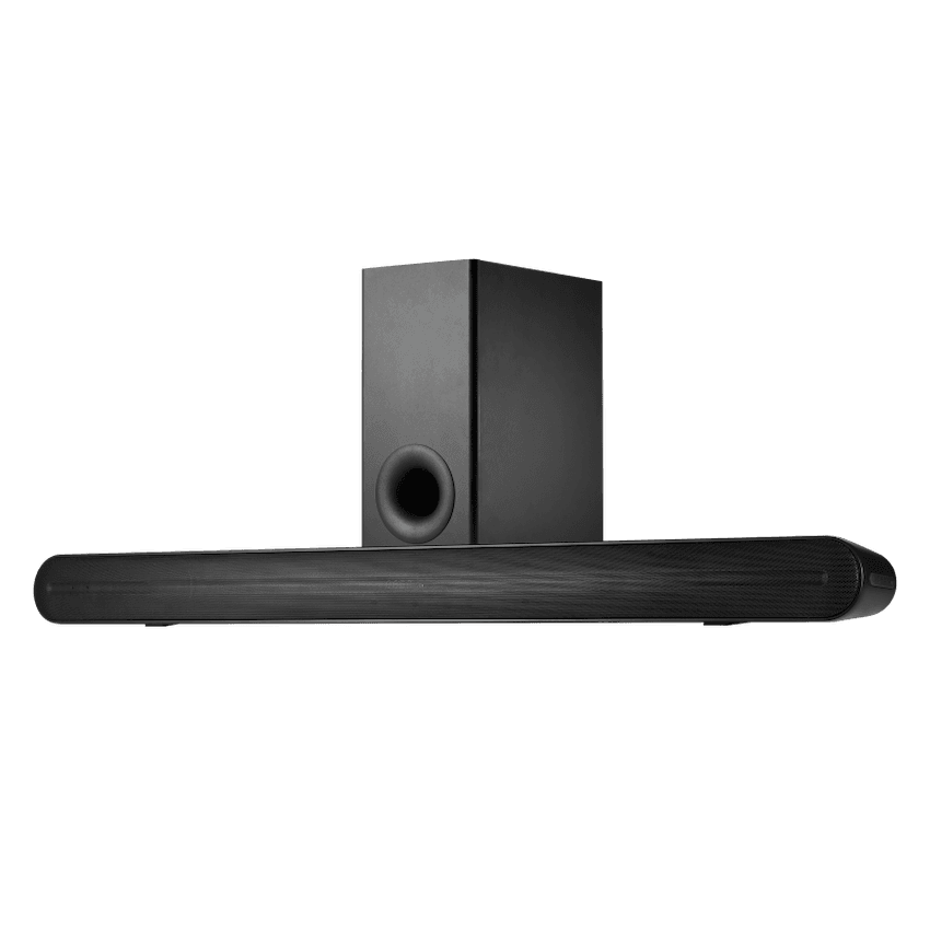 Gibson Clarke Cambridge Series 2.1 160w Soundbar with Wireless Subwoofer - Black
