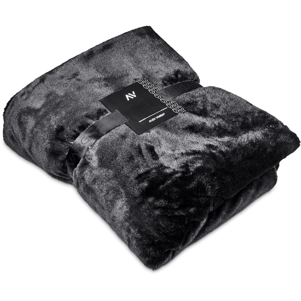 Alex Varga Palazzo Faux Fur Fleece Blanket 4