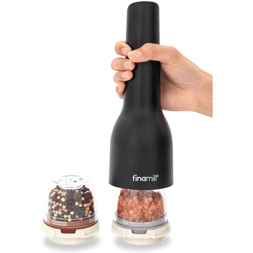 Finamill Rechargeable Grinder - Midnight Black 2