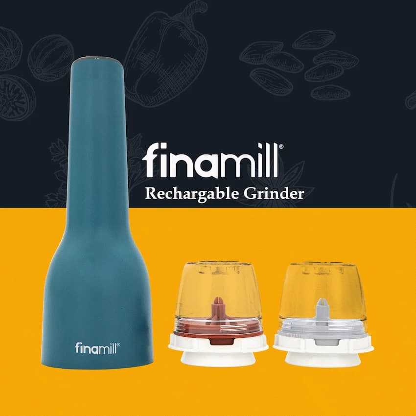 FINAMILL RECHARGEABLE grinder - Ocean Blue 5