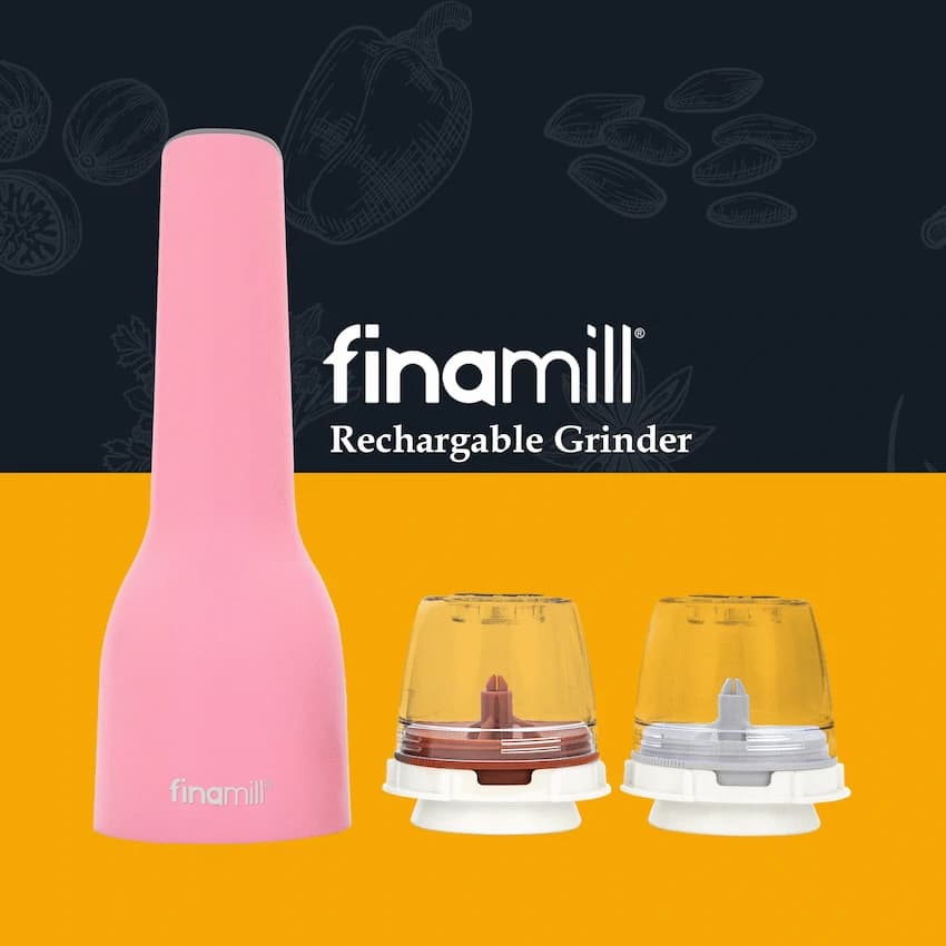 FINAMILL RECHARGEABLE grinder - Pink 5