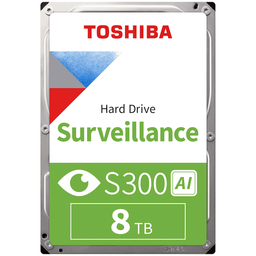 Toshiba *BULK* S300 AI Surveillance Hard Drive 8TB 2