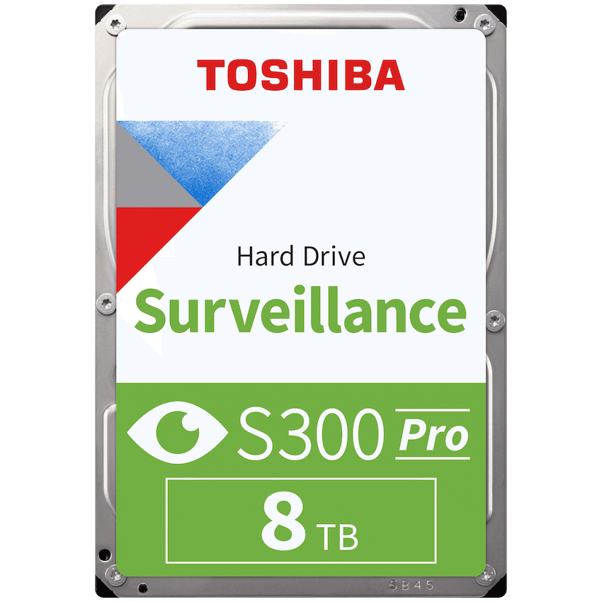 Toshiba S300 Pro 8tb Surveillance HDWT380UZSVA 7200rpm 256mb 2