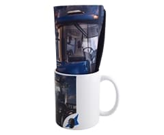 Coffee Mug & Rect Mousepad Hamper 2