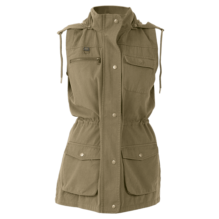 Heritage Sleeveless Utility Jacket Ladies 2