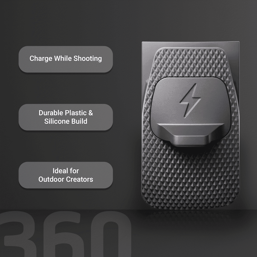 Insta360 X5 All-Weather USB Charging Cover 3