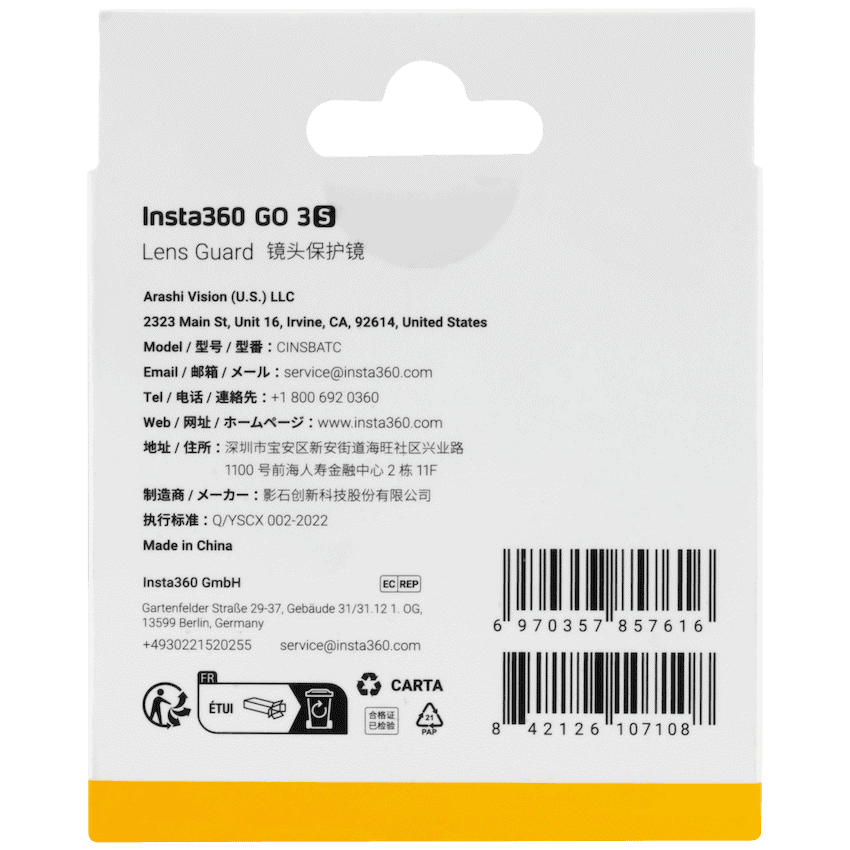 Insta360 GO 3S Lens Guard 3