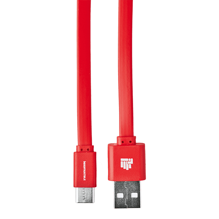 IND 1.2m Flat Type C Charger Cable 2