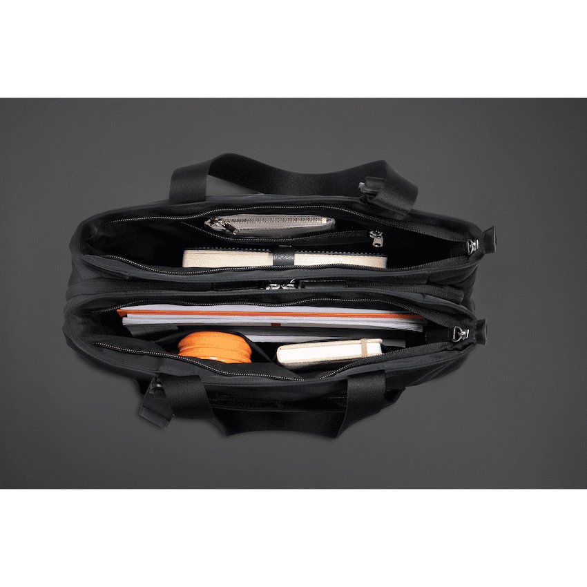 Kingsons Echo Ladies 15.6" Laptop Tote Bag Black 5