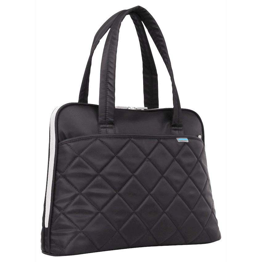 Kingsons 15.6" Shoulder Laptop Bag - Black - Ladies in Fashion 2