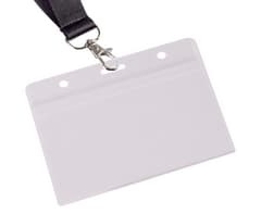 PVC Lanyard Pouch - 10.3 x 9 x 0.25 cm