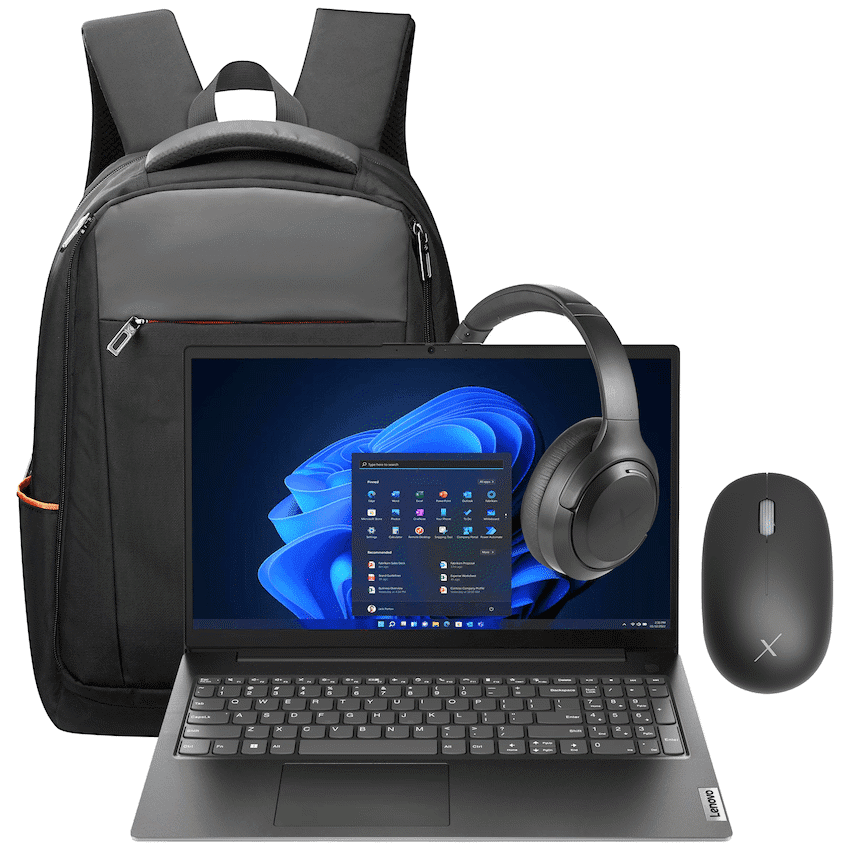 Lenovo 82YU015DSA - V15 AMD Ryzen 5 16/512 Bag+Mouse+Headphone 2