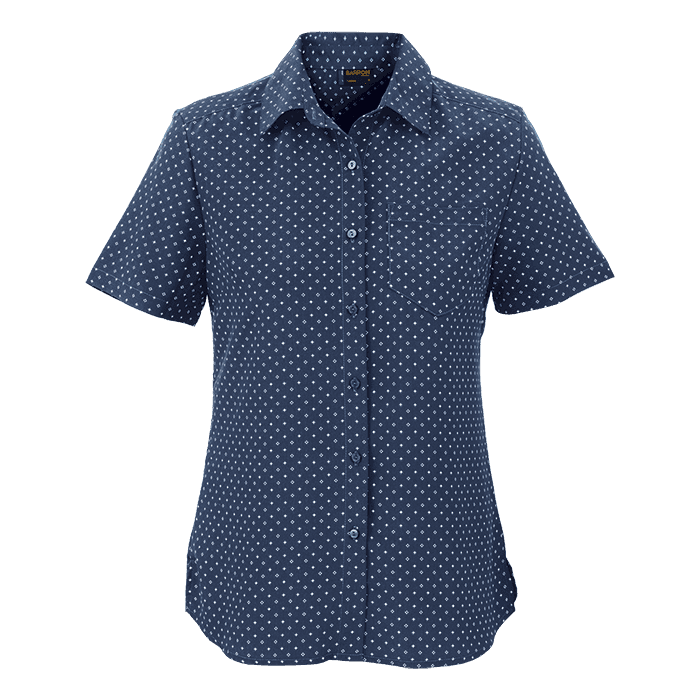 Donna Blouse Short Sleeve Ladies