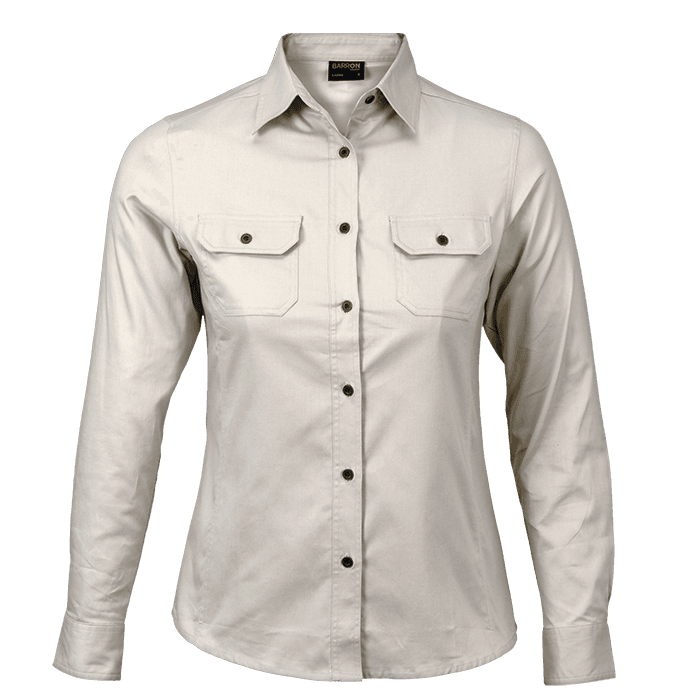 Bush Shirt Long Sleeve Ladies 2