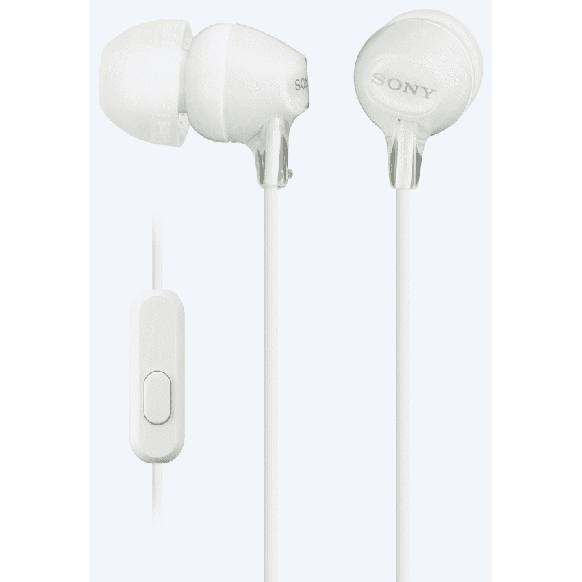 Sony MDR-EX15AP (White) InEar Earphone with Mic for iPhone - Android - Blackberry 4
