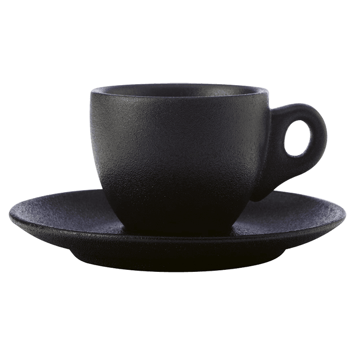 Caviar Demi Cup and Saucer 100ml