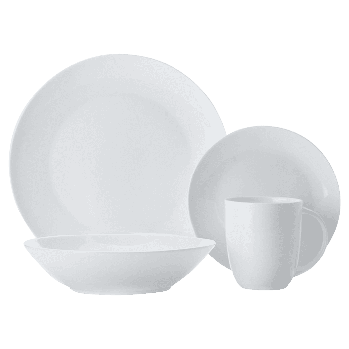 Cashmere Resort Coupe Dinner Set 16 Piece