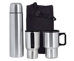 Thermal Flask and Mug Set 3