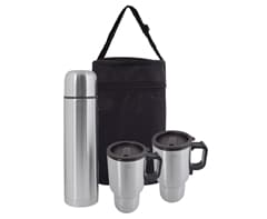 Thermal Flask and Mug Set 4