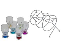 Spiral Stand & Shot Glasses 2