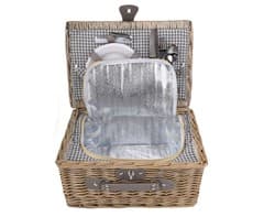 2-Person Wicker Picnic Basket 2
