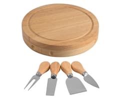 Chateau Cheese Board & Knife Set 2