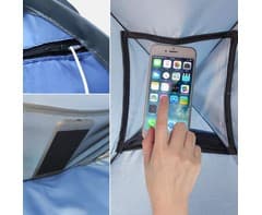 UV50 Face Protection Tent - Blue 4