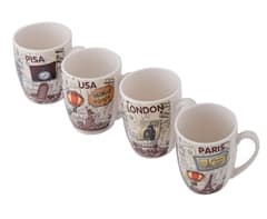 Java Jetsetter 4-Piece Mug Set 3