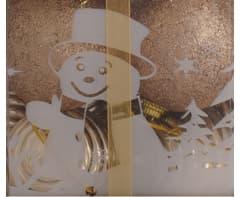 Gold Christmas Baubles & Gift Box Set 5