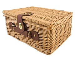 2-Person Rattan Picnic Basket - Small 3