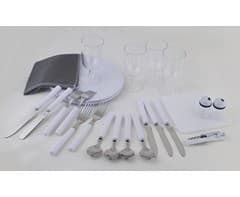 4-Person Picnic Caddy & Cooler 4