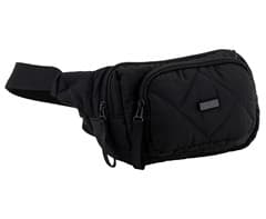 Quilted Double Pocket Moon Bag 3