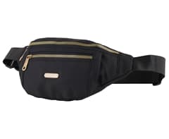 Triple Zip Moon Bag 4