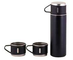 Vacuum Flask & Mini Mug Set