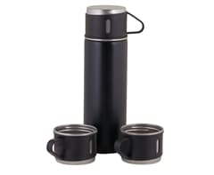 Vacuum Flask & Mini Mug Set 3