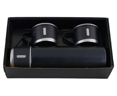 Vacuum Flask & Mini Mug Set 5
