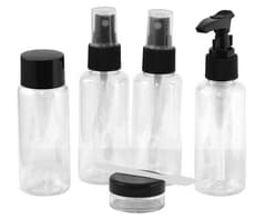 5-Piece Refillable Travel Bottle Set 2