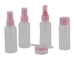 5-Piece Refillable Travel Bottle Set 7